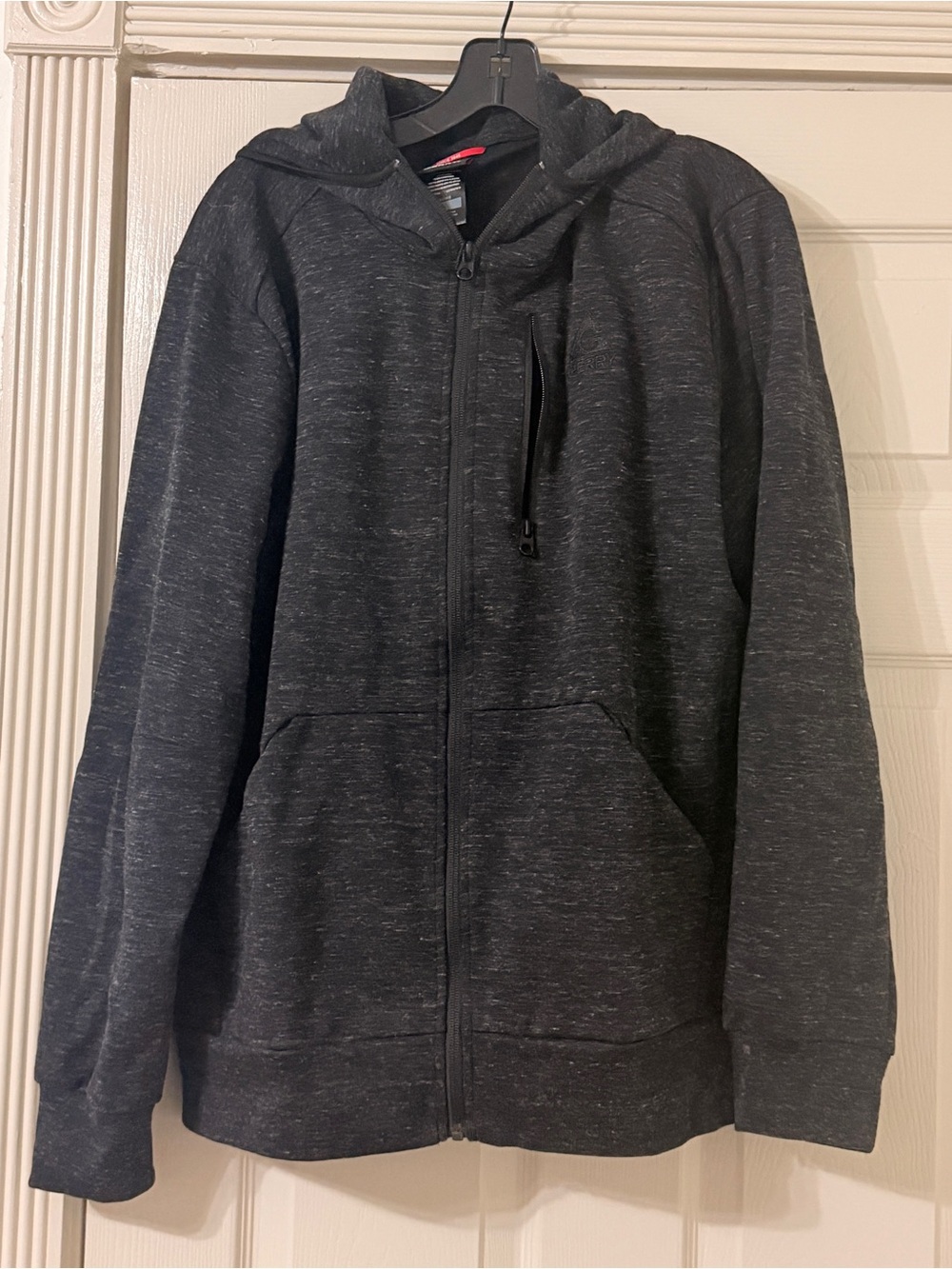 Gerry Weber Men’s Charcoal Charcoal Gray Full Zip Hoodie Sweatshirt Size L